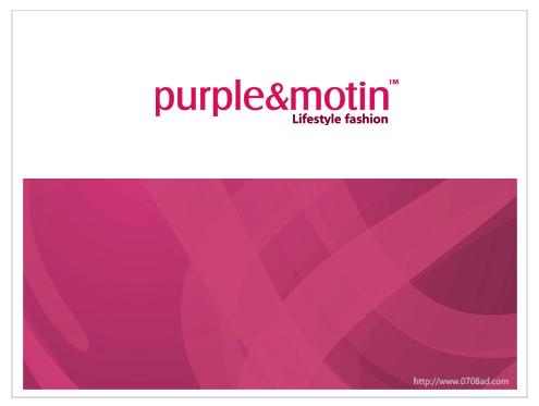 Purple&motin